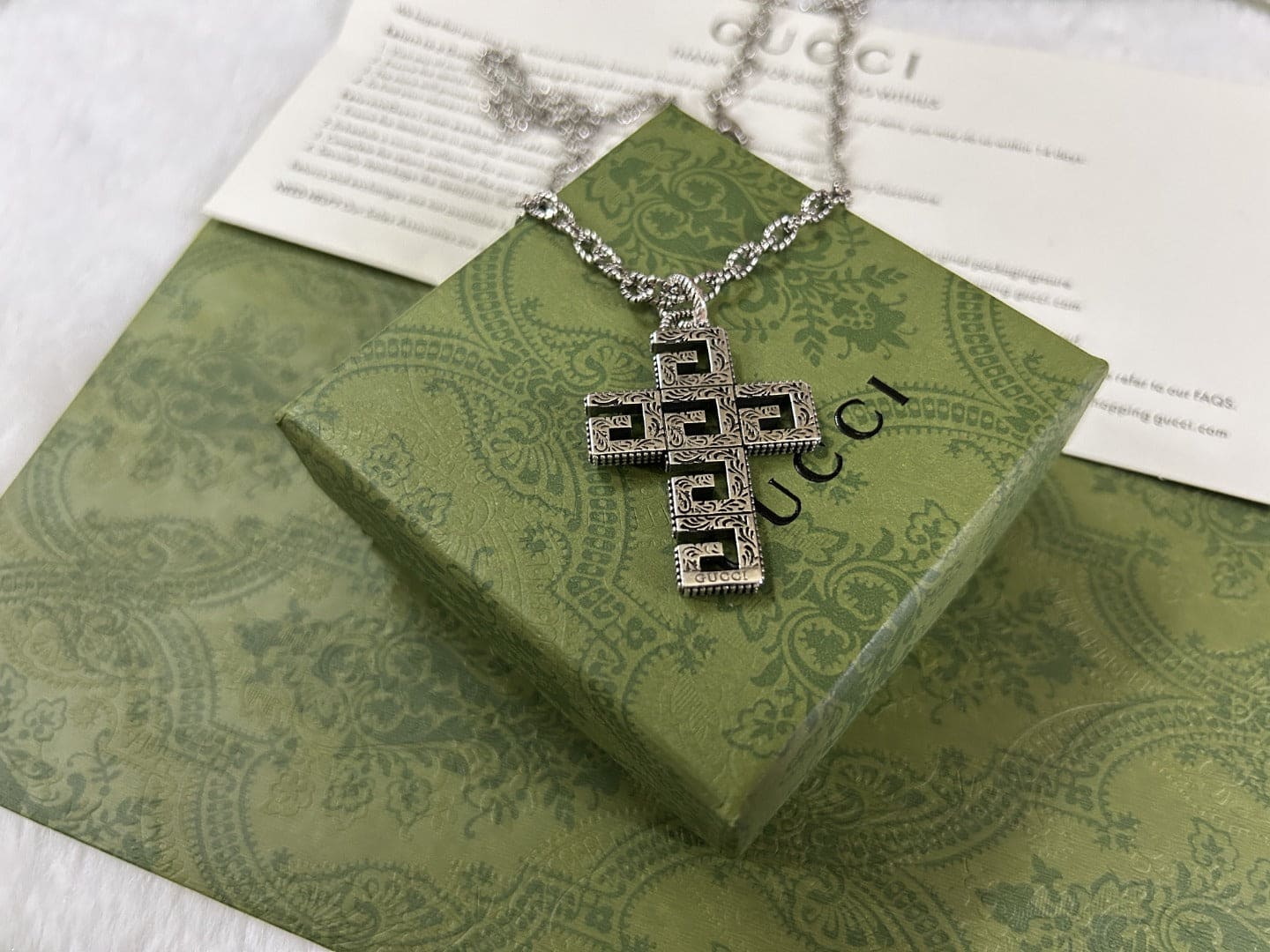 Double Gucci Necklace