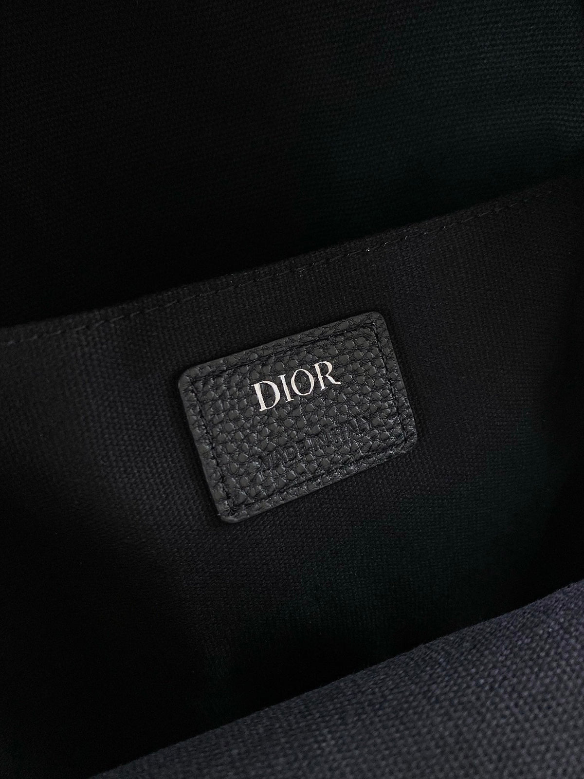 DIOR SMALL BACKPACK 32 BLUE OBLIQUE JACQUARD