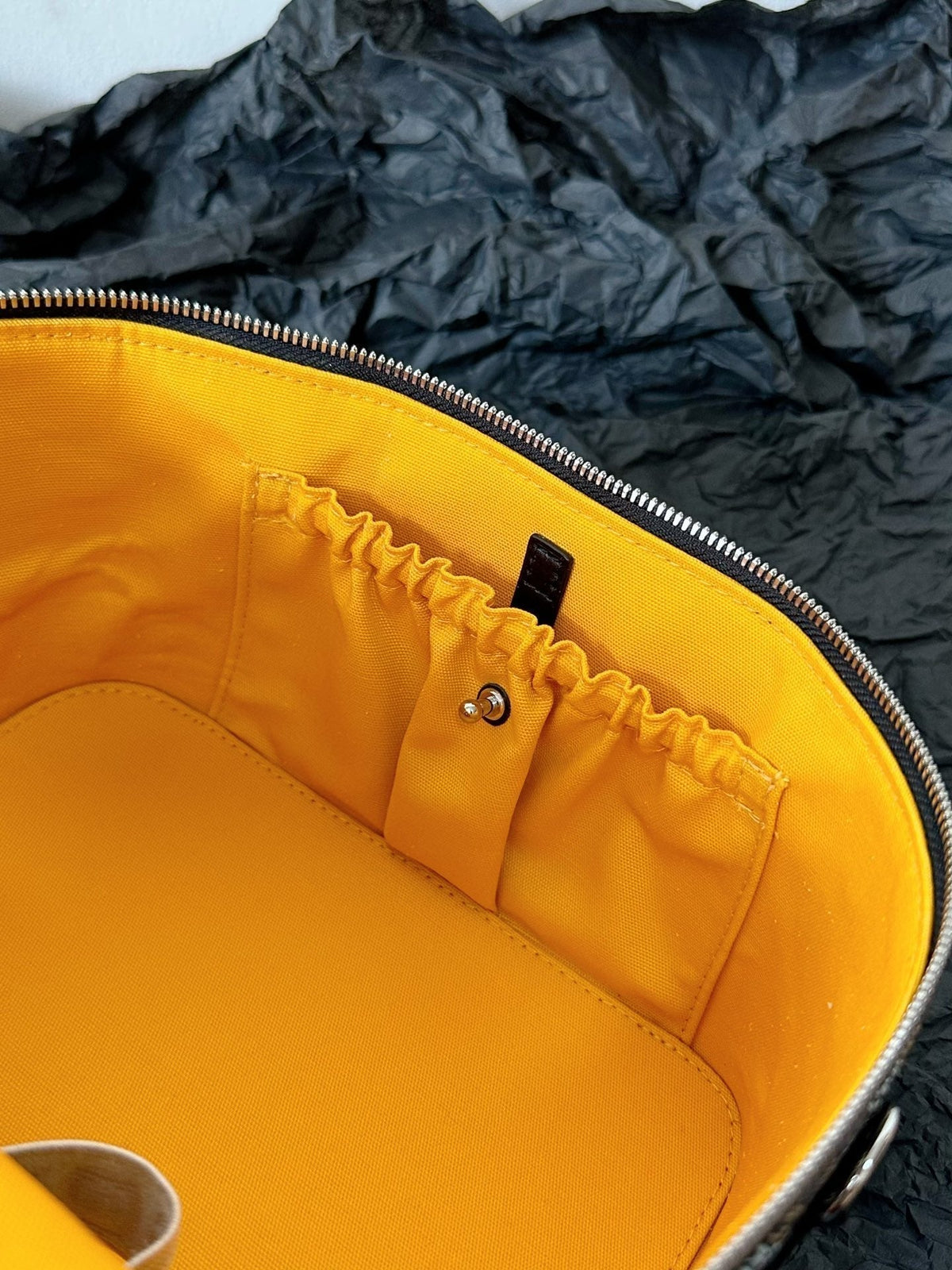 GOYA MAKEUP BOX BAG 20CM BLACK CANVAS